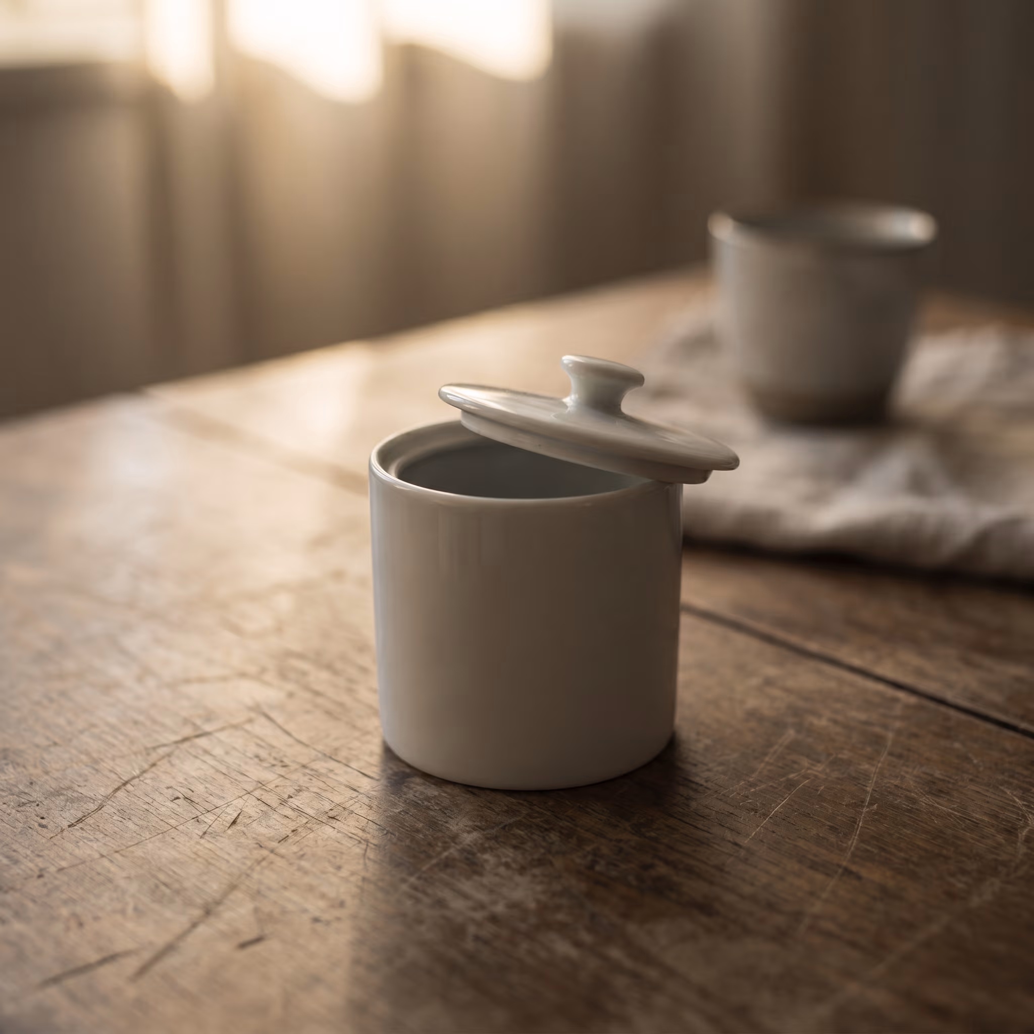 An empty Veldt & Vein porcelain capsule waiting to be filled — the vessel that anchors the wholesale offer.